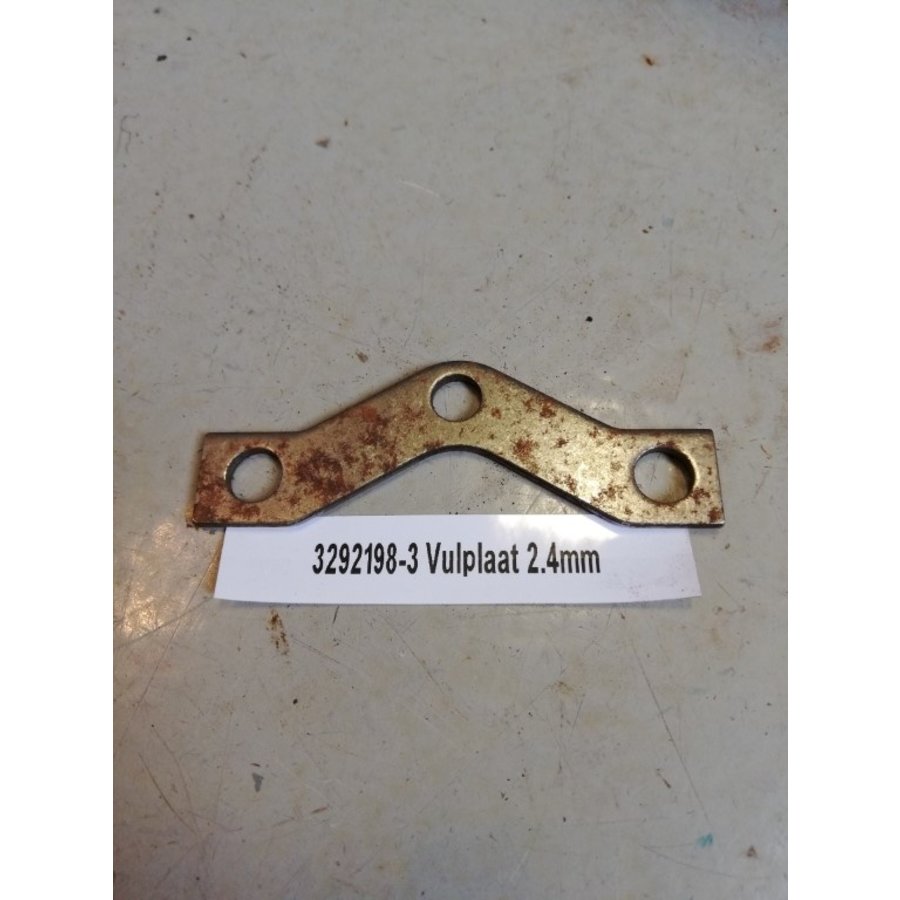 Filler plate 2.4mm pressure group coupling B14 engine CVT variomatic 3292198-3 Volvo 343, 345, 340