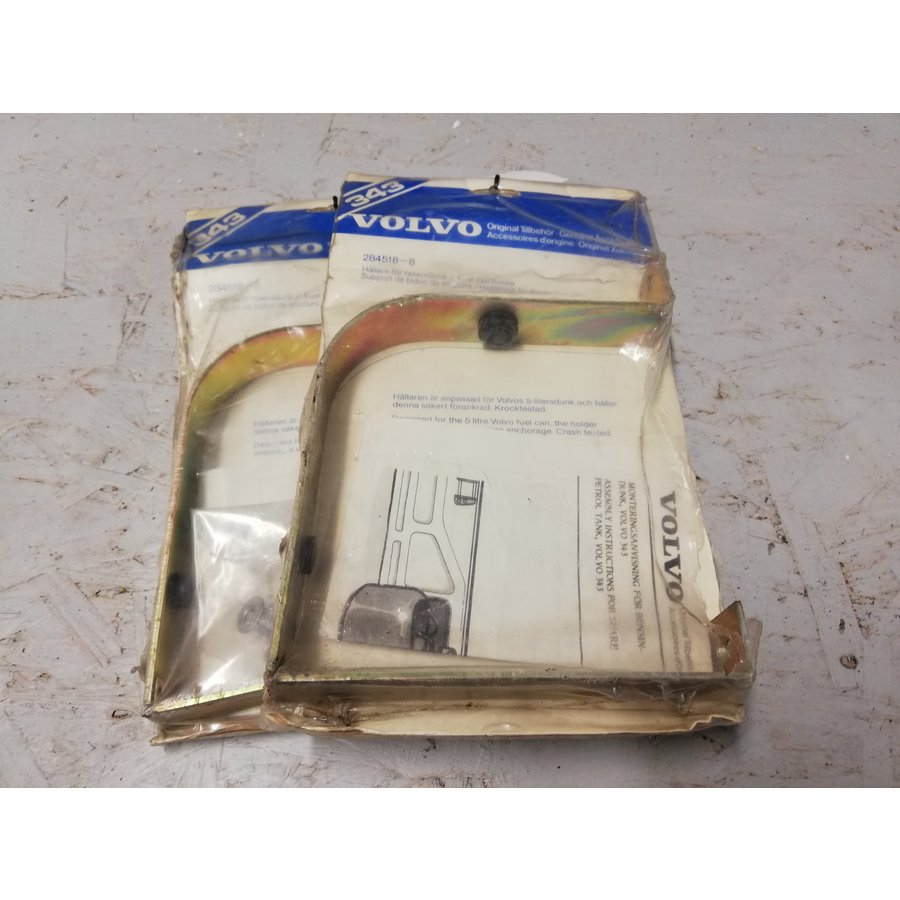 Holder fuel reserve tank trunk 3284518-8 NOS Volvo 340, 360