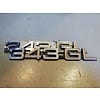 Volvo 343 Lettering emblem on the rear of the trunk '343GL' 3282078-9 NOS Volvo 343