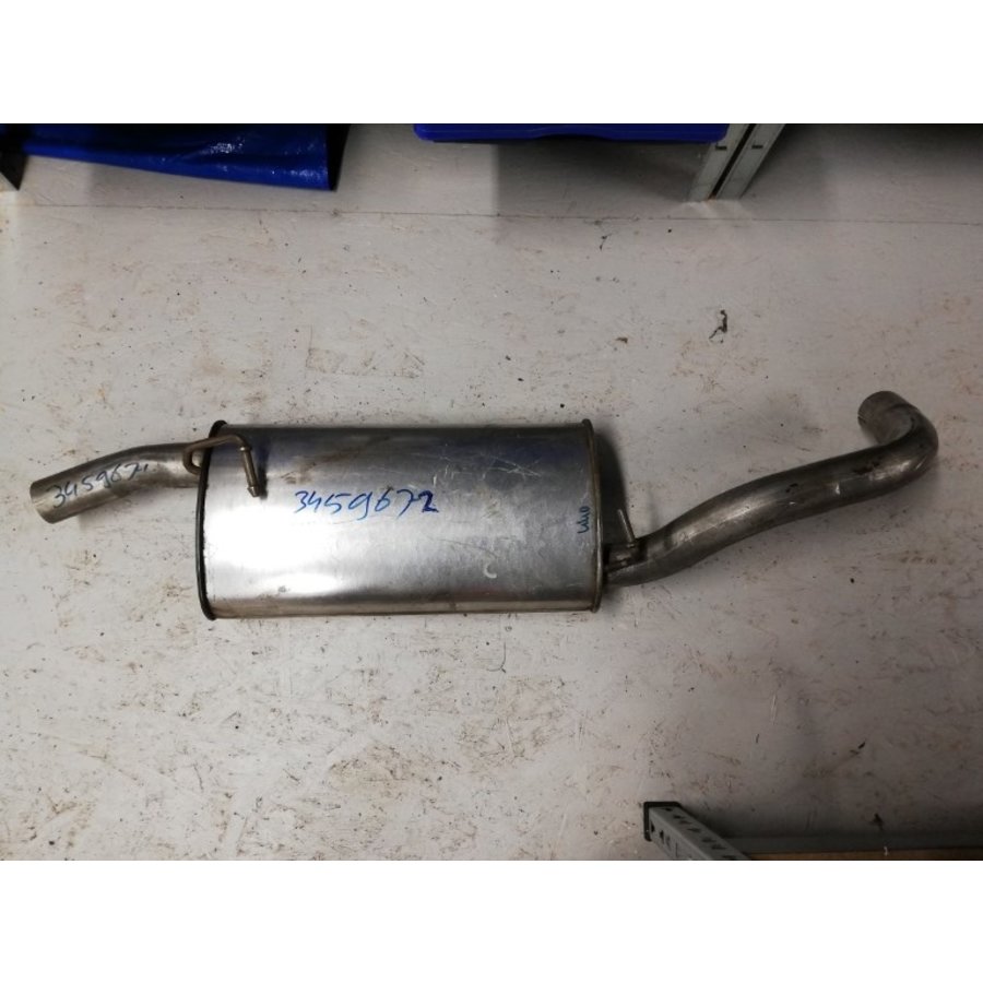 End muffler exhaust B18KPD engine 3459672 NEW Volvo 460