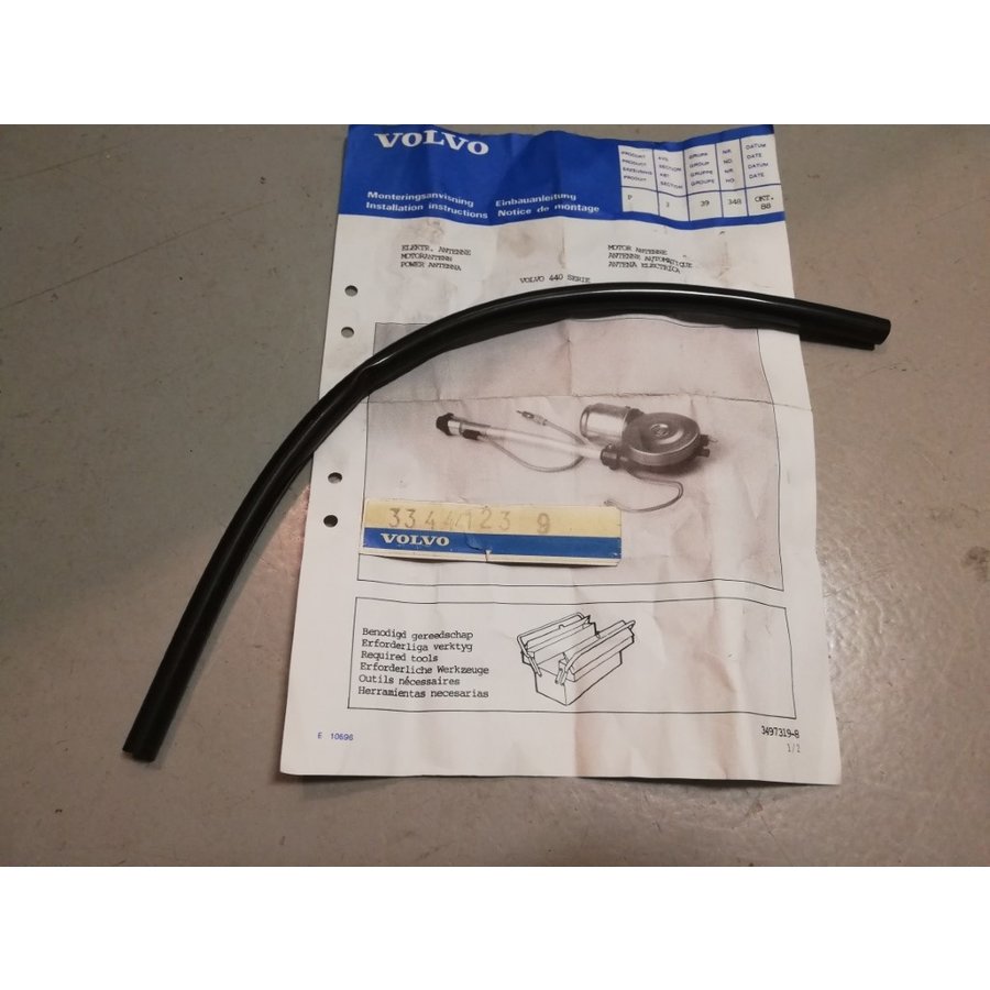 Service set drain hose antenna 3344123 NOS Volvo 440, 460