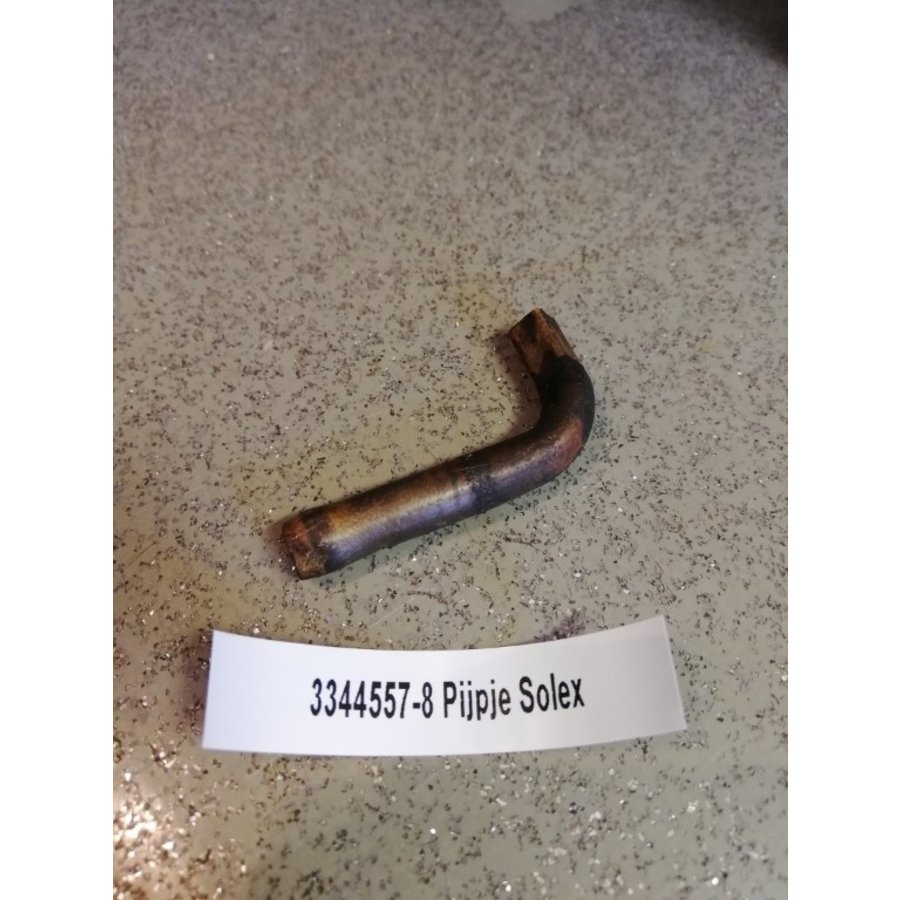 Pipe Solex carburettor base B172 engine 3344557-8 uses Volvo 340