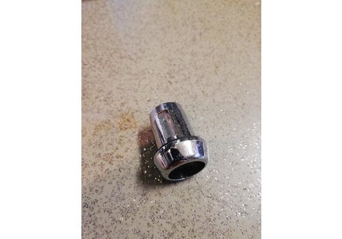Ring round cylinder lock button chrome 1213269 NOS Volvo 140, 240, 260 