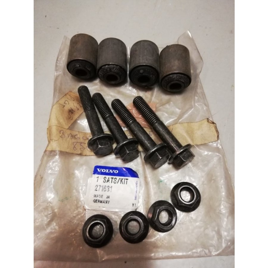 Bush, suspension front axle control arm LH + RH kit NOS Volvo 850, S70, V70 (up to 2000)