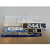 Volvo 240 Emblem '244L 1.9' 1254203 NOS Volvo 240