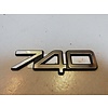 Emblem '740' 3538301 NOS Volvo 740