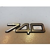 Volvo 740 Emblem '740' 3538301 NOS Volvo 740