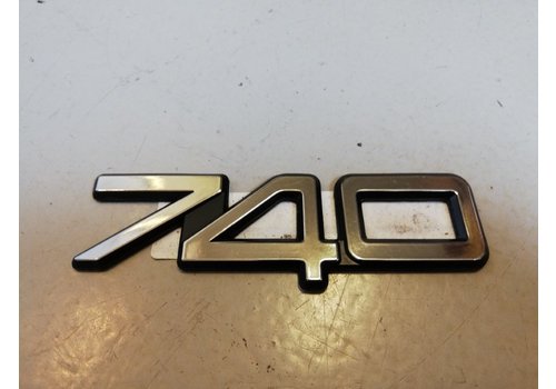 Emblem '740' 3538301 NOS Volvo 740 