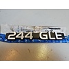 Emblem '244GLE' 1246718 NOS '79 -'80 Volvo 240, 244