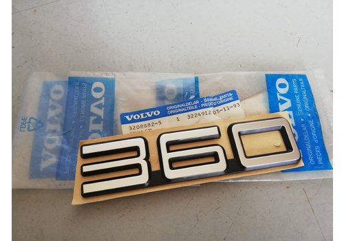 Emblem '360' 3208882 NOS from CH.121000 Volvo 360 