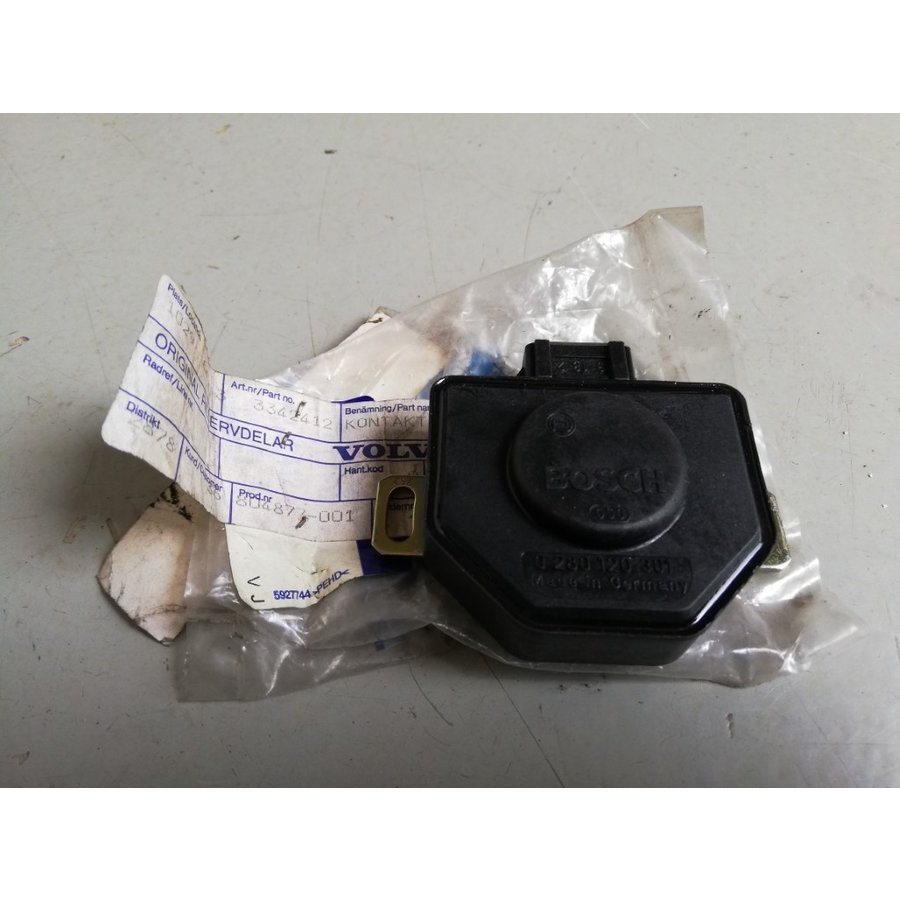 Sensor smoorkleppenverstelling 3342412 NOS Volvo  240, 360, 440, 480, 740, 760, 940, 960 serie