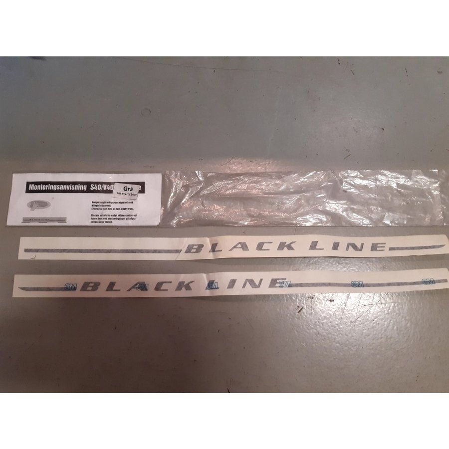 Striping "Blackline" NOS Volvo S40, V40