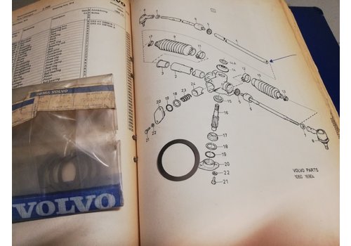 Opvulring, shim bij stuurhuis B14 motor 3291799-9 NOS Volvo 340 