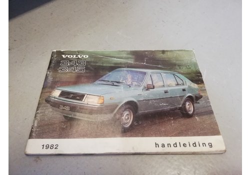 Handleiding 1982 Volvo 343, 345 