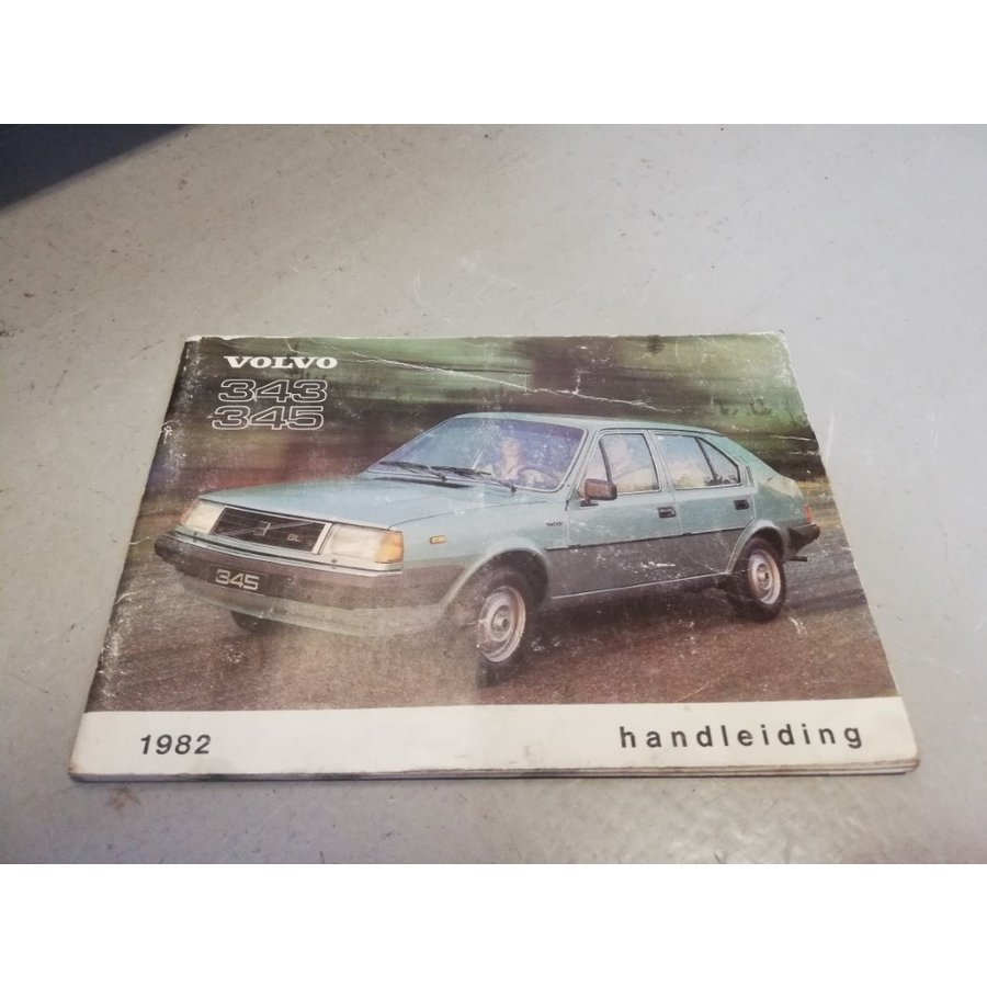 Handleiding 1982 Volvo 343, 345