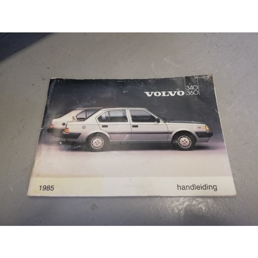 Handleiding 1985 Volvo 340, 360