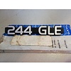 Emblem trunk tailgate '244 GLE' 1246718 NOS Volvo 240, 244