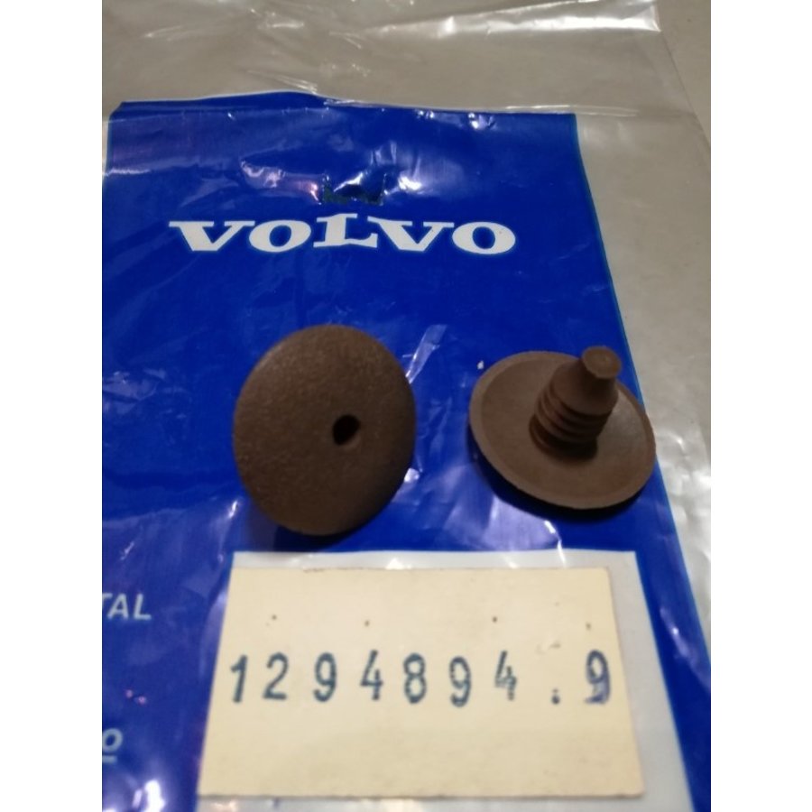 Plug interior trim brown 1294894 NOS Volvo 240, 260