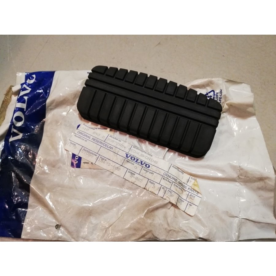 Rubber pedal foot 30872854 NOS Volvo S40, V40 series