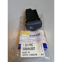 Central door locking switch, door 30864307 to -2004 NOS Volvo S40, V40 series