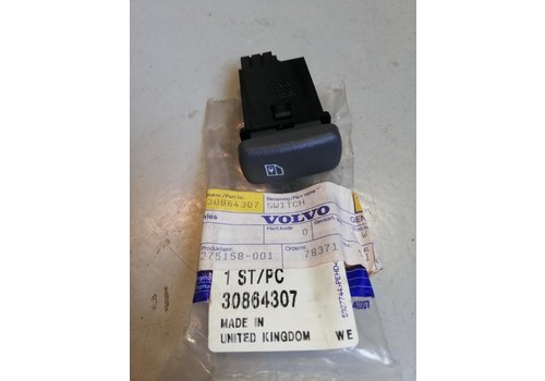 Schakelaar centrale deurvergrendeling, portier 30864307 tot -2004 NOS Volvo S40, V40 serie 