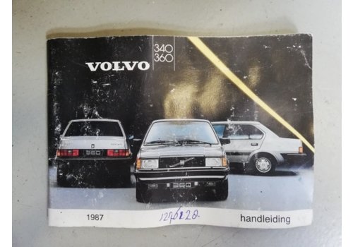 Handleiding 1987 Volvo 340, 360 