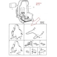 Frame kinderstoel 3529937 NOS Volvo 240, 260, 740, 760, 780