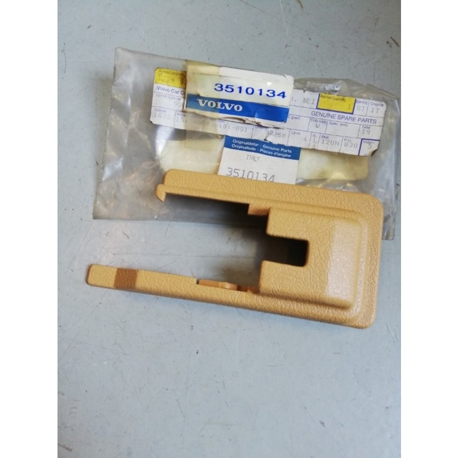 Afdekkap dorpel beige/creme LH/RH 3510134/3510135 NOS Volvo 780