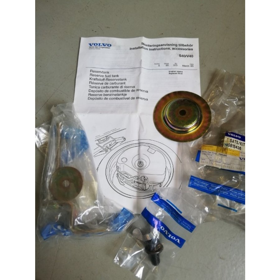 Spare wheel mounting kit 30815436 NOS Volvo S40, V40