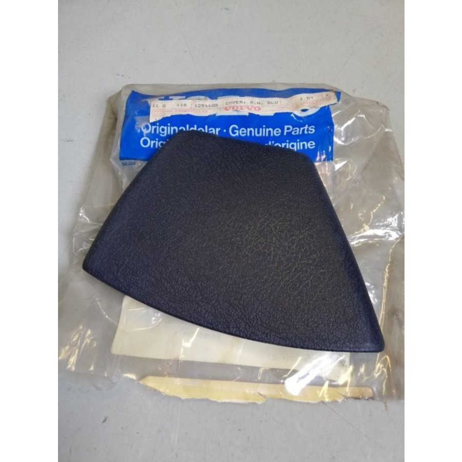 Cover seat blue LH/RH front NOS Volvo 240, 260