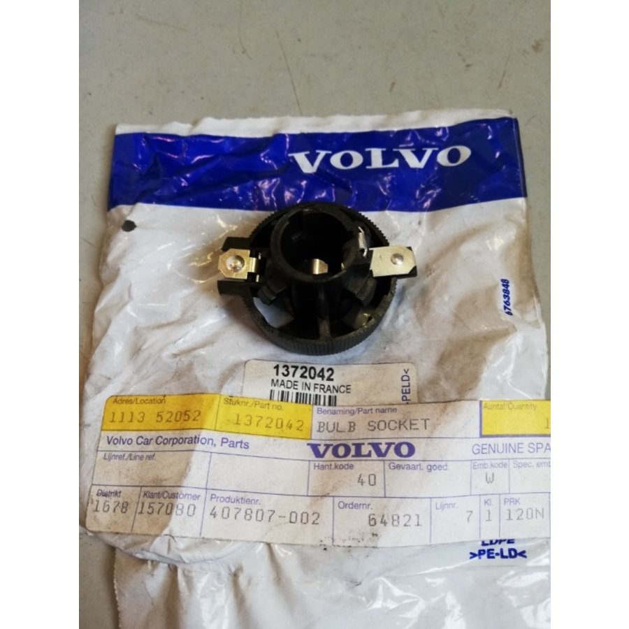 Taillight fitting, lamp fitting 1372042 NOS Volvo 240, 260, 740, 760