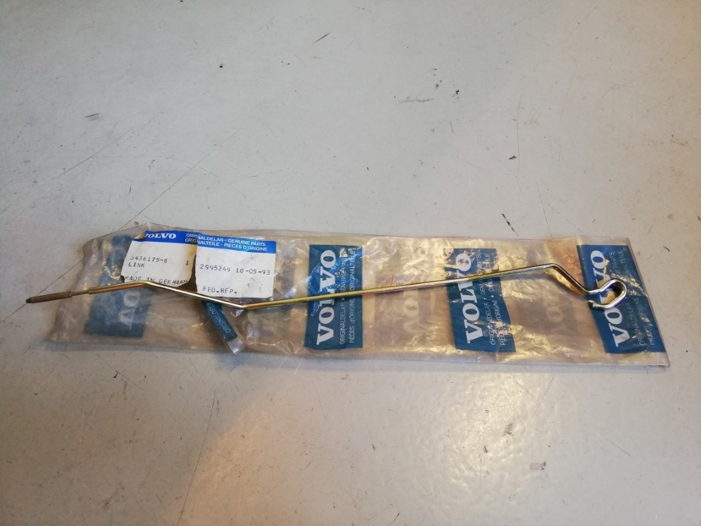 Trunk lock rod, locking 3436175 NOS Volvo 440, 460 Volvo 340 Parts