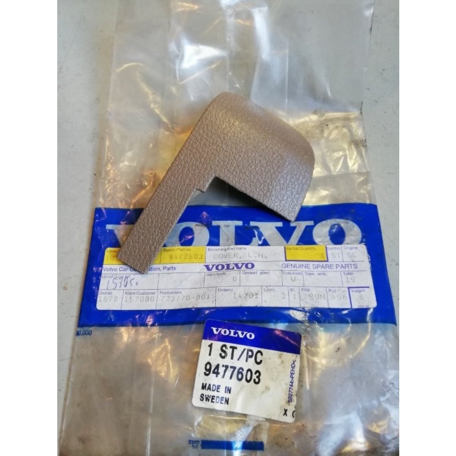 Afdekkap stoelframe LH 9477603 NOS Volvo S60