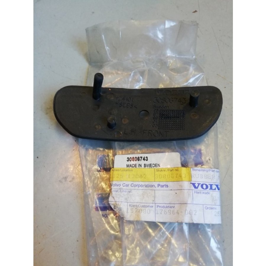 Rubber voet dakdrager 30806743 NOS Volvo S40, V40