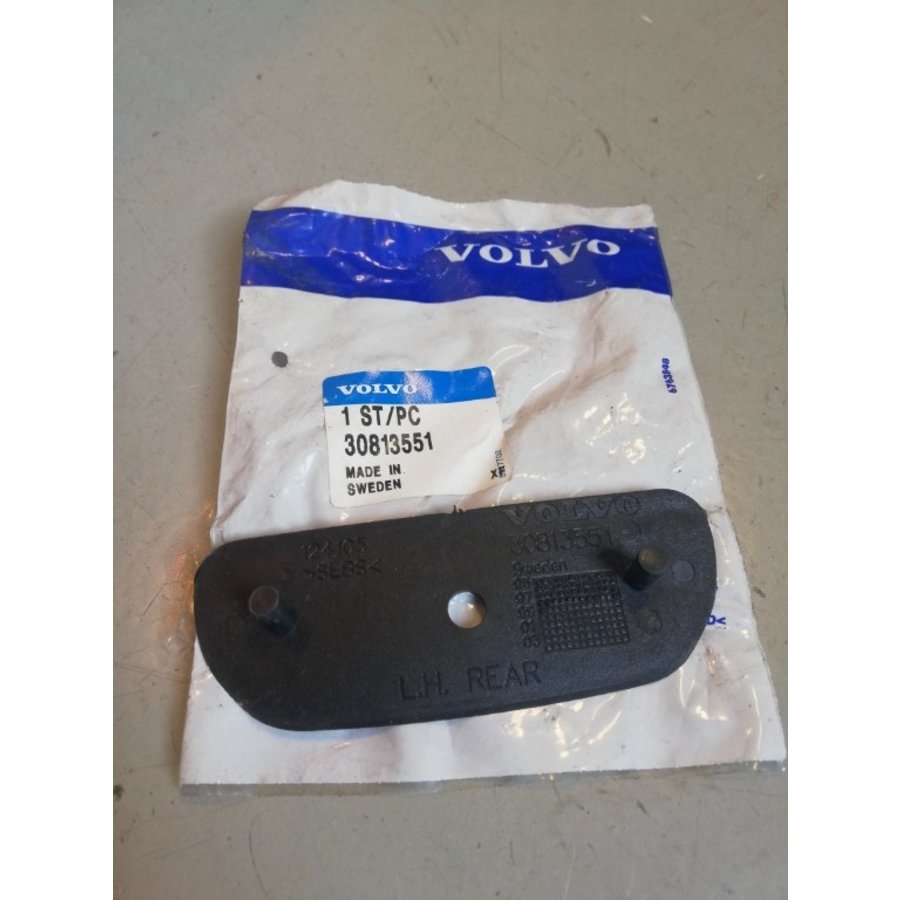 Zogenaamd Kaal afwijzing Rubber voet dakdrager 30813551/30813552 NOS Volvo S40, V40 -  Volvo340onderdelen.nl