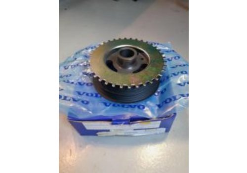 Belt pulley, pulley crankshaft 31258384 NOS Volvo C30, S40, V50 