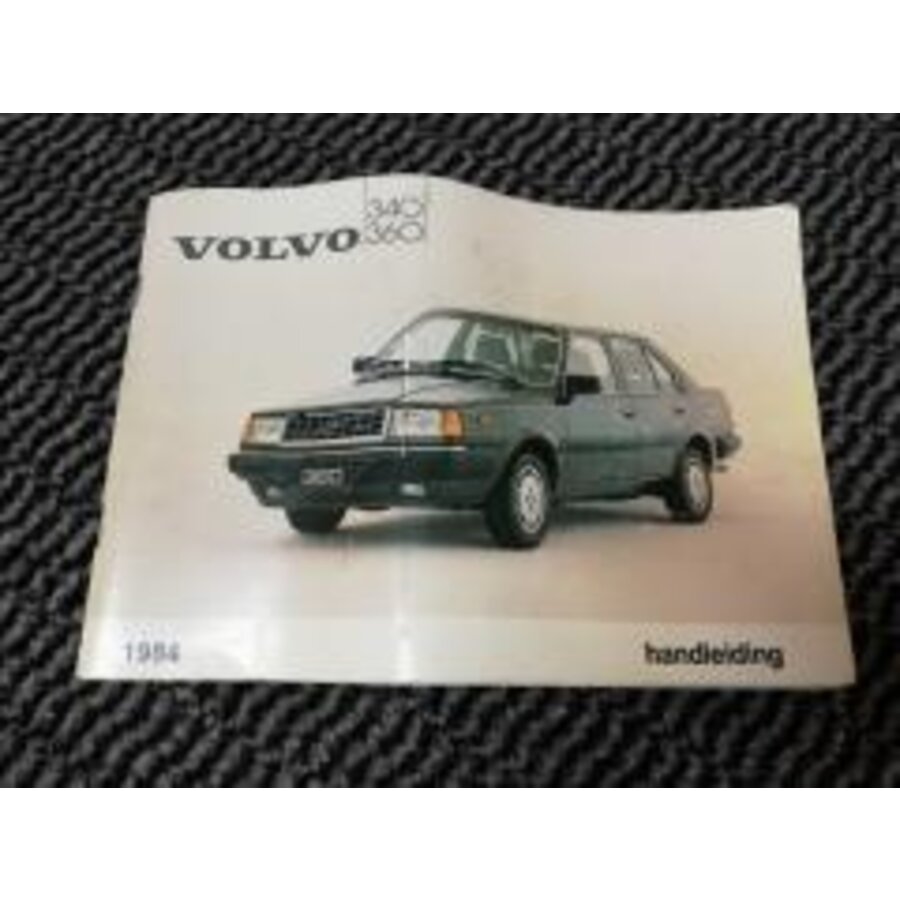 Handleiding 1984 Volvo 340, 360
