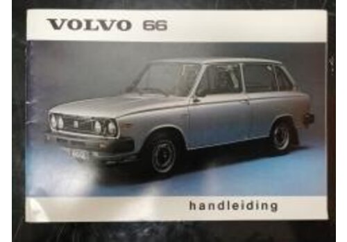 Handleiding Volvo 66 DL, GL modellen 1.1, 1.3 