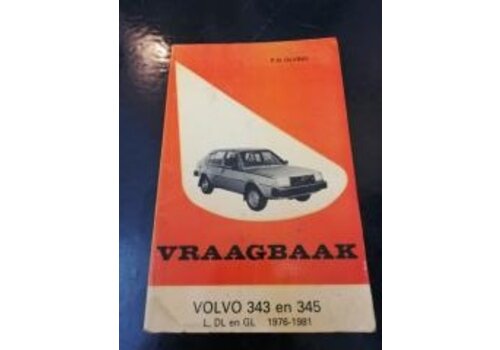 FAQ PH Olving Volvo 343, 345 L, DL and GL models 1976-1981 