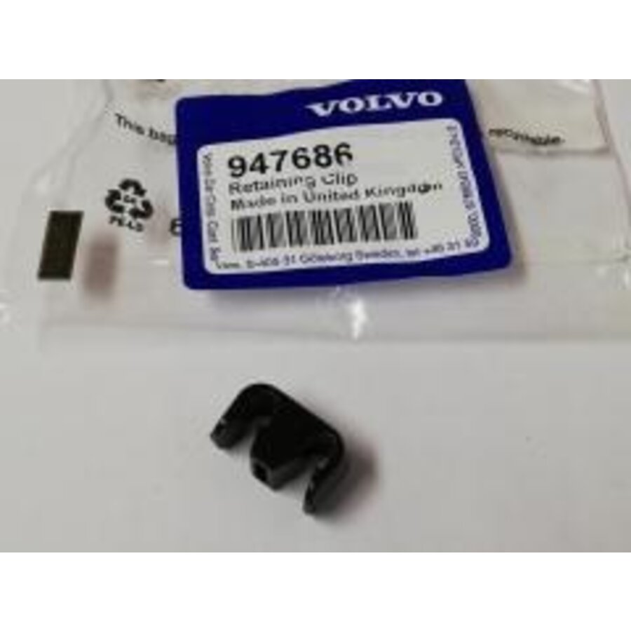 Clamp clip brake line 947686 NEW Volvo 240, 260, 340, 360, 740, 760, 780, 940, 960