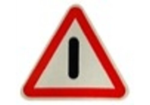 Door sticker triangle, door sticker 1203249 NEW Volvo 140, 164, 240, 260, 740, 760, 940, 960 