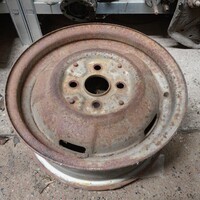 Wheel original Volvo, steel rim old type 3267385 to CH -318089 used Volvo 343, 345