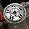 Volvo 340/360 Wheel original Volvo, steel rim old type 3207816 from 1985 used Volvo 340, 360