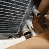 Volvo 343/345/340 Radiator square model old with hole for temperature sensor 5002790 used Volvo 343, 345, 340