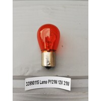 Lamp PY21W 12V 21W (oranje) 33990115 NIEUW Volvo Universeel