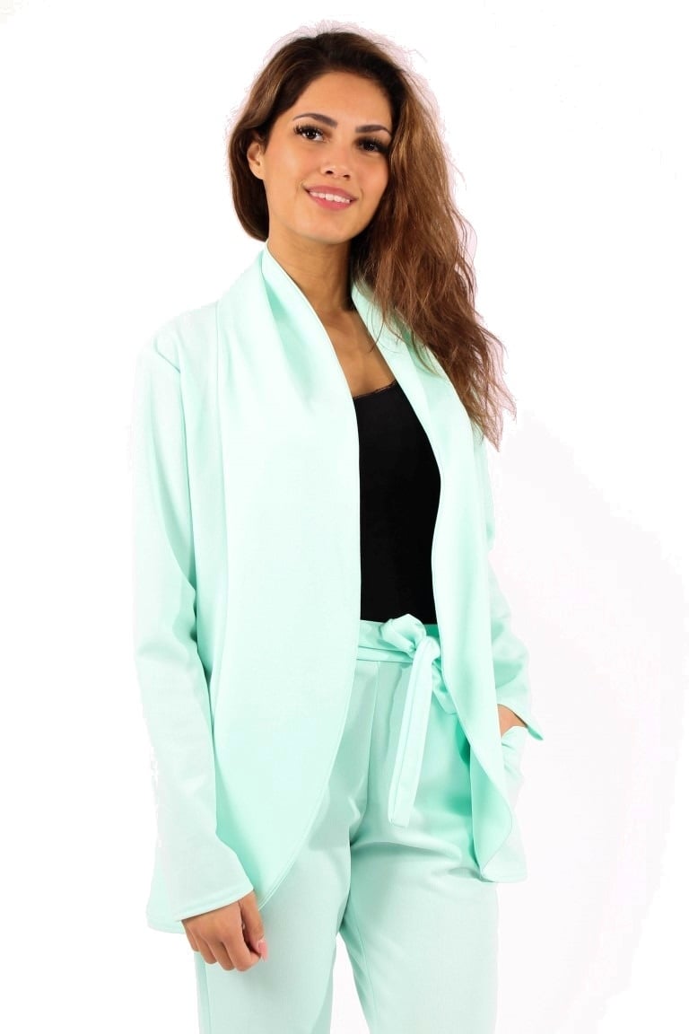 mintgroen blazer