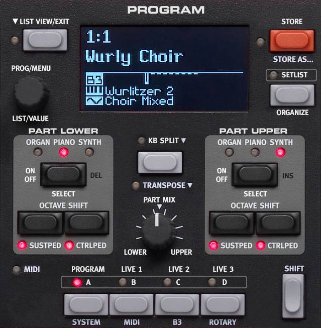 Nord Electro 5 HP73 (gewogen toetsen)