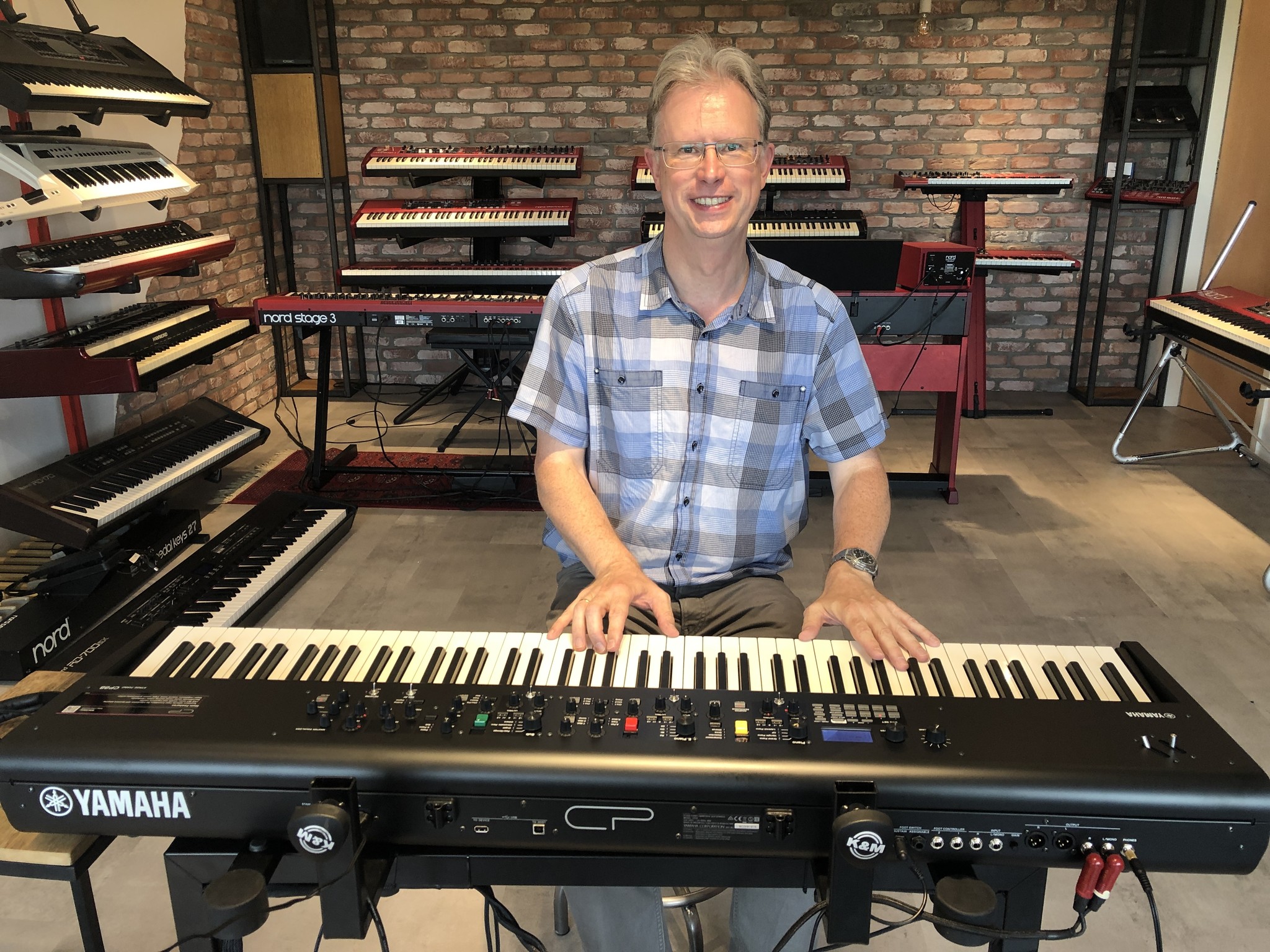 YAMAHA CP88 Ruud is er blij mee!