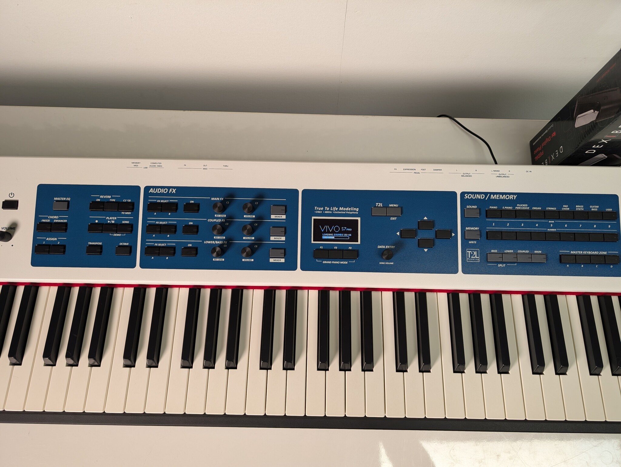 Dexibell VIVO S7 PRO Nieuw met pedaal