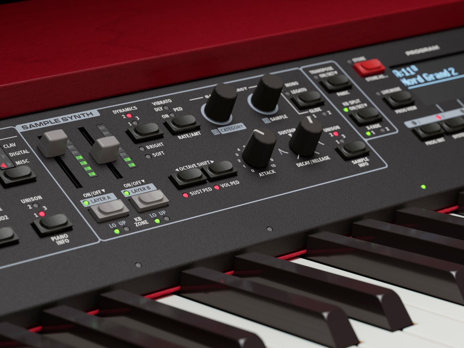 Clavia Nord Grand 2 stage piano Nieuw